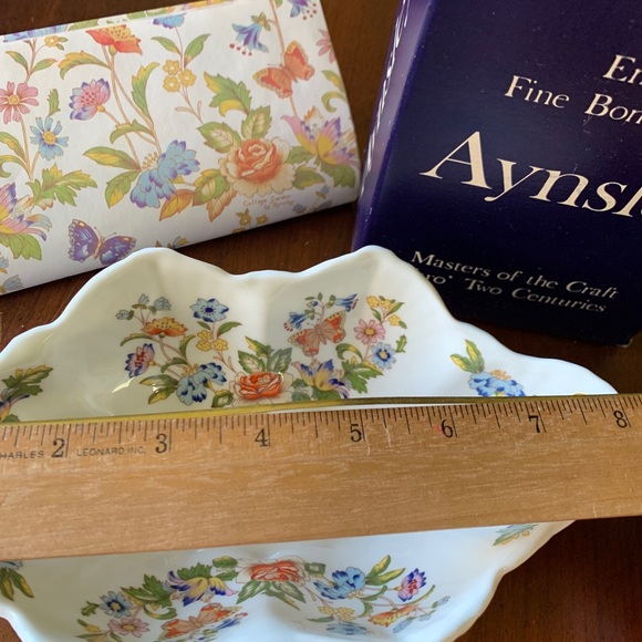 Aynsley Cottage Garden shell dish NWT❣️ - Picture 3 of 10